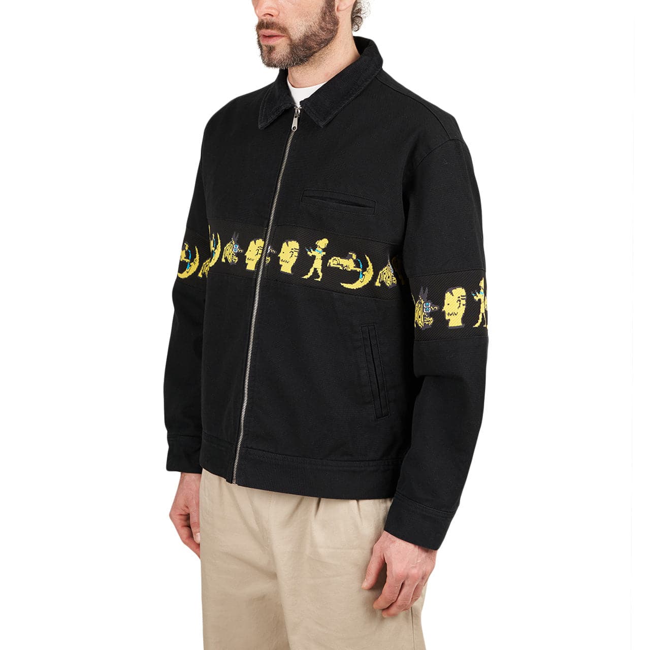 Brain Dead Egyptian Canvas Jacket (Black)