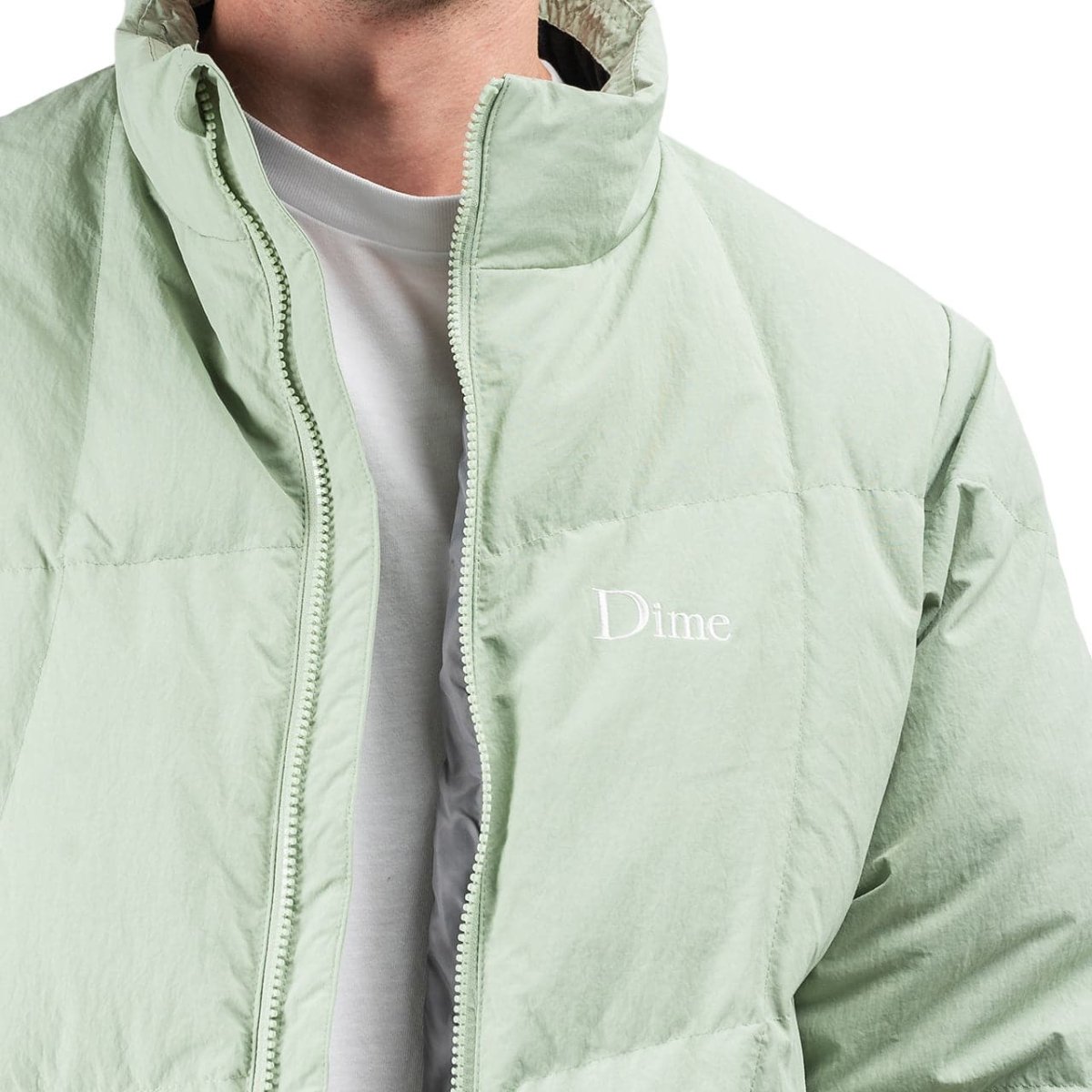 Dime Warp Heavy Weight Puffer Jacket (Mint)