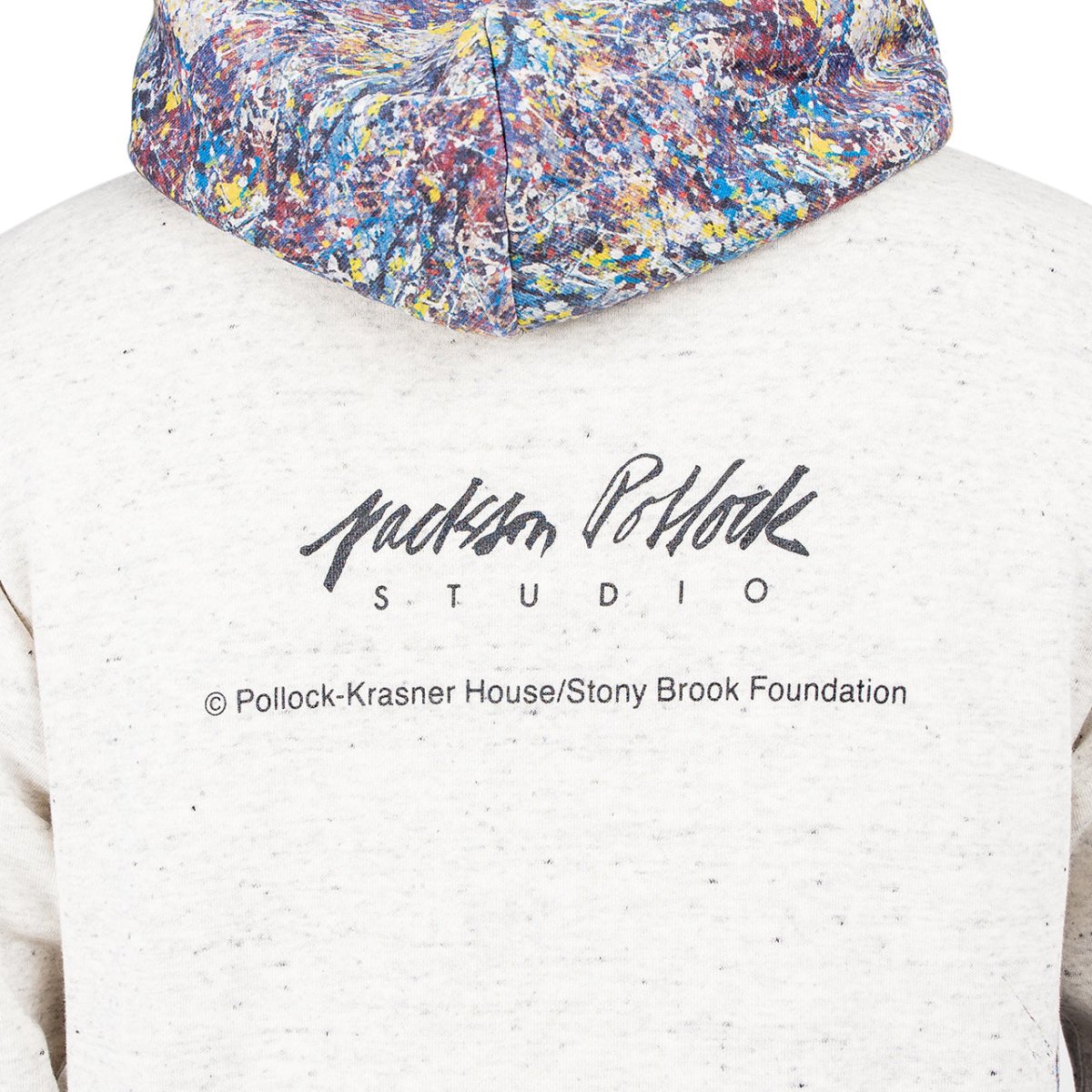 Medicom Adam Et Rope x Jackson Pollock Studio Splash Hoodie (Light Grey)