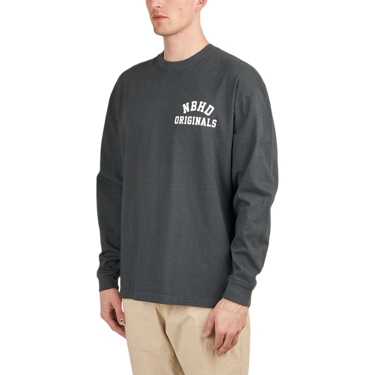 Neighborhood Sulfur Dye / C-Crew . LS (Grey)