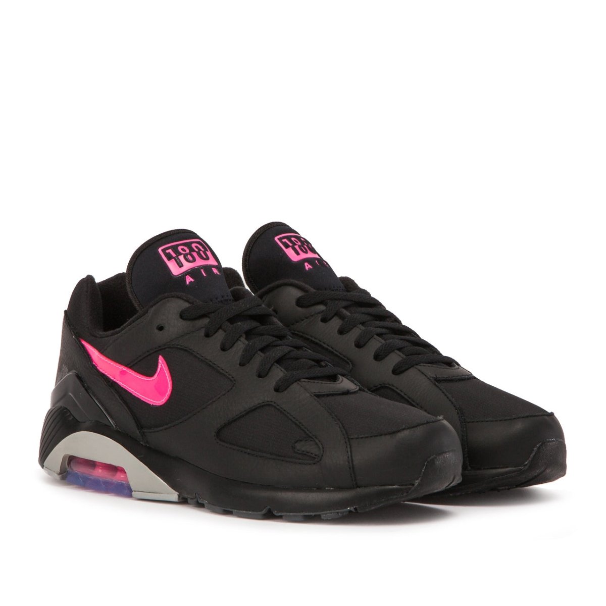 nike air max 180 black pink blast