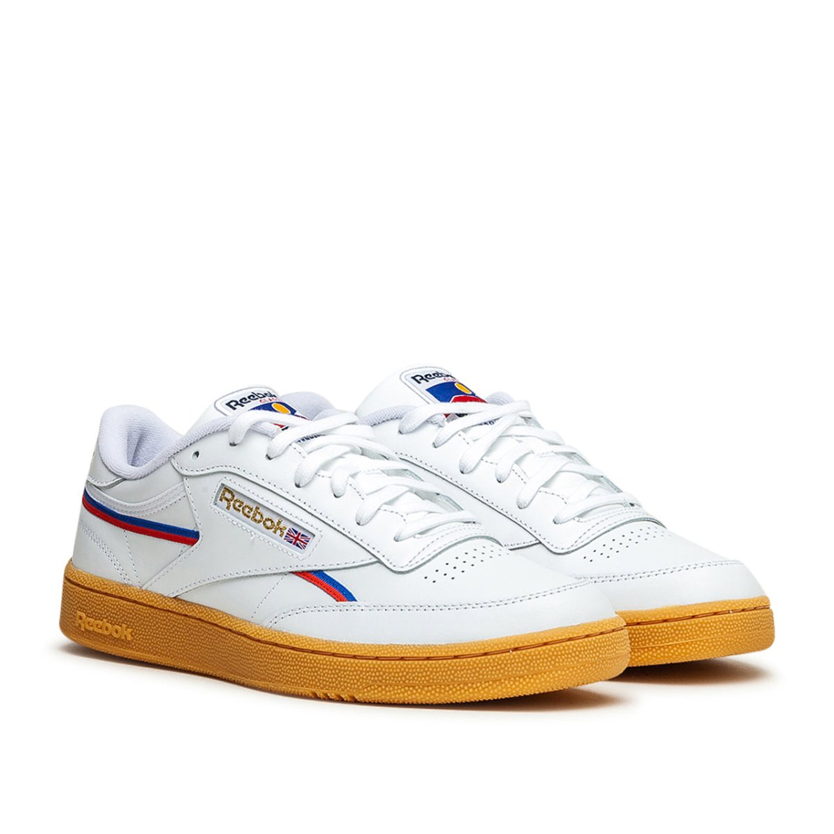 Reebok CLUB C 85 MU (White / Red / Blue) EG6425 – Store