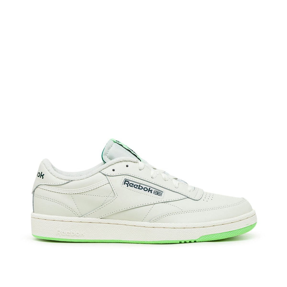 Image of Reebok CLub C 85 (White / Neon Green)