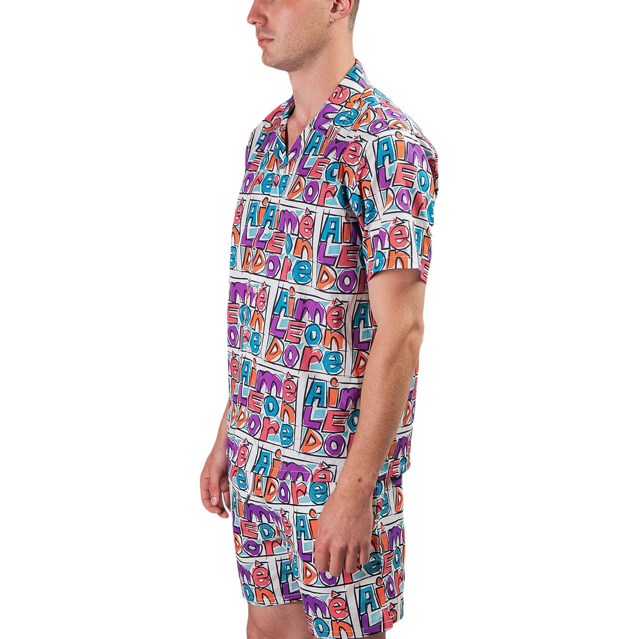 Aimé Leon Dore Crayon Print Leisure Shirt (Multi)