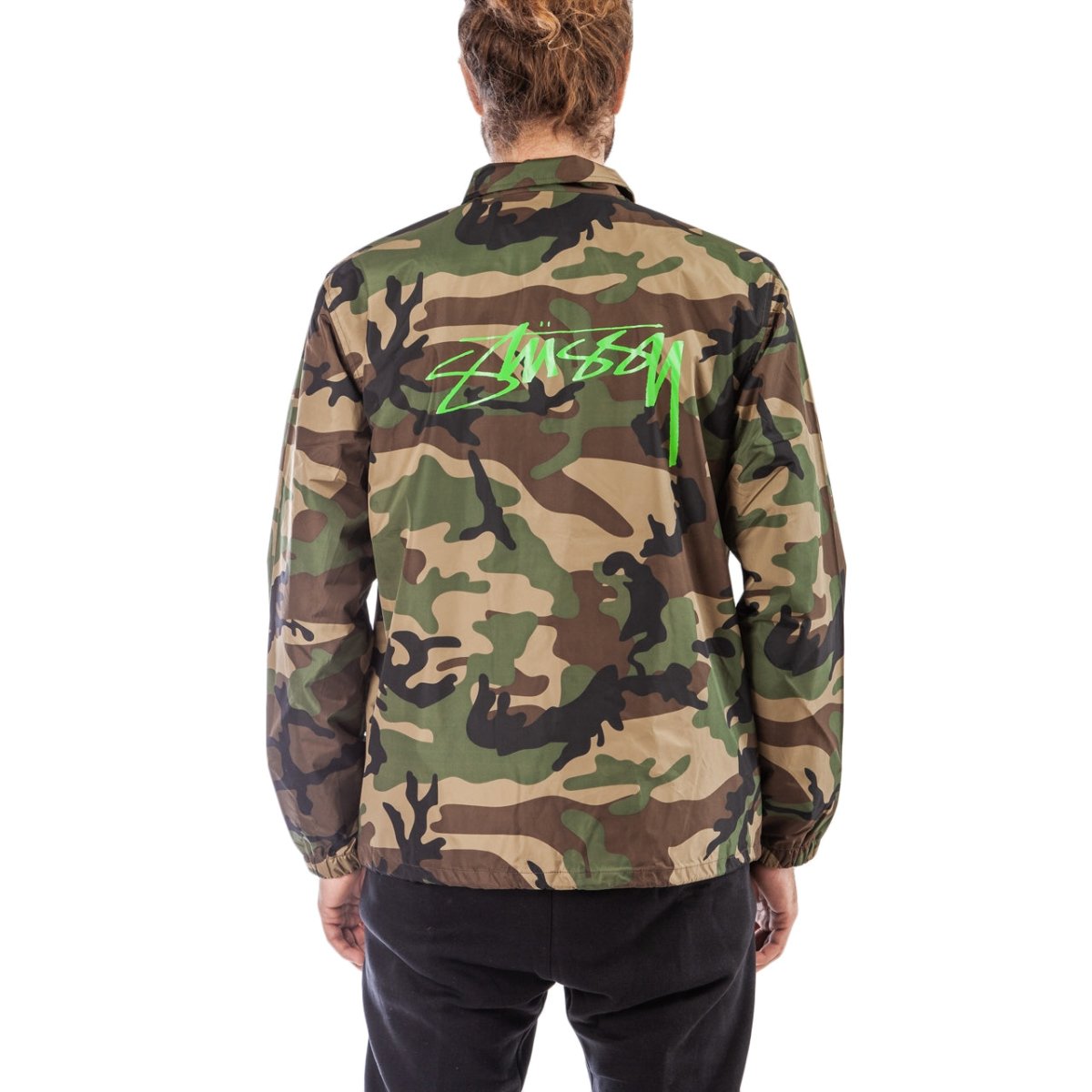 STUSSY CAMO CRUIZE COACH JACKET - アウター