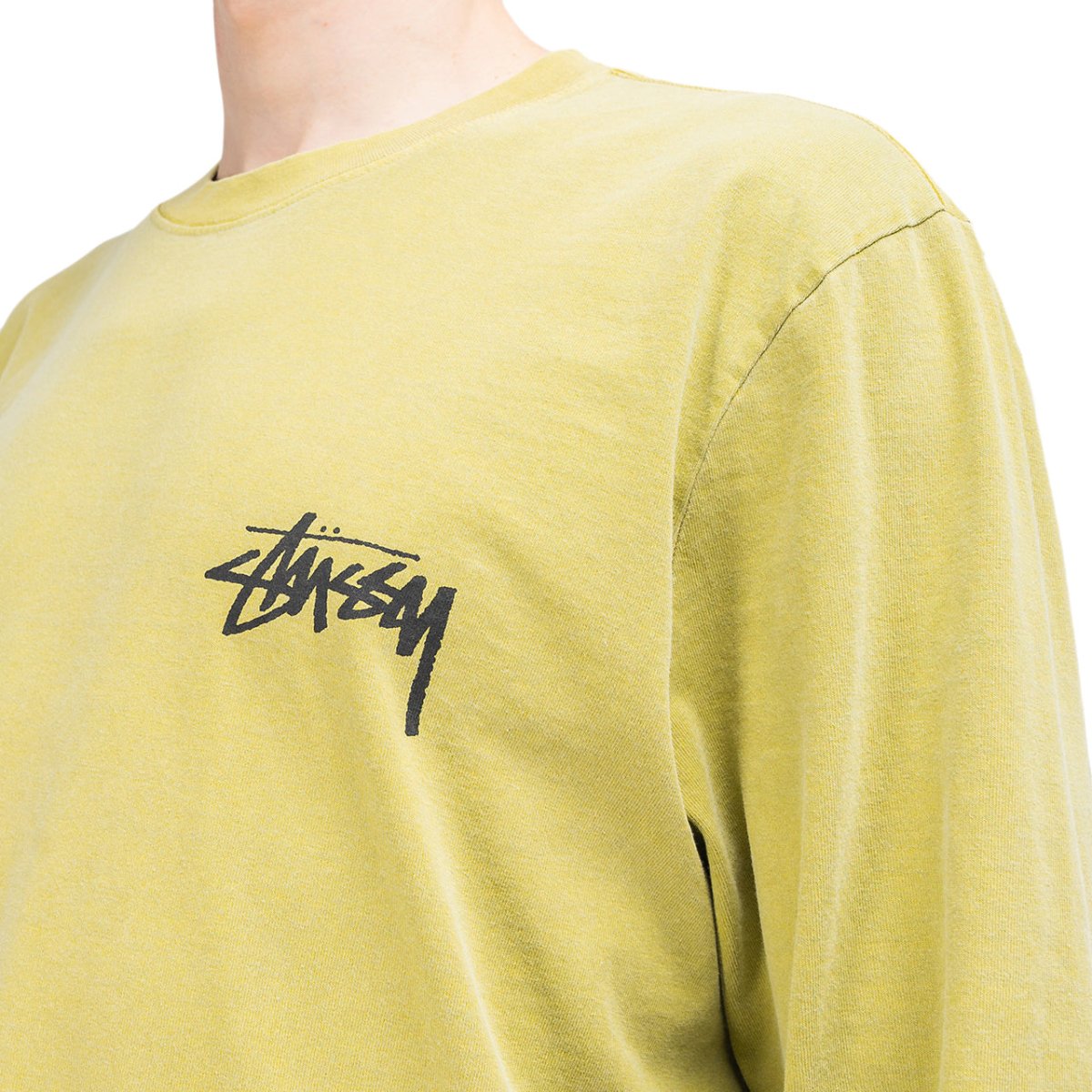 組み合わせ自由自在 stussy spring weeds pigmented dyed ロングT