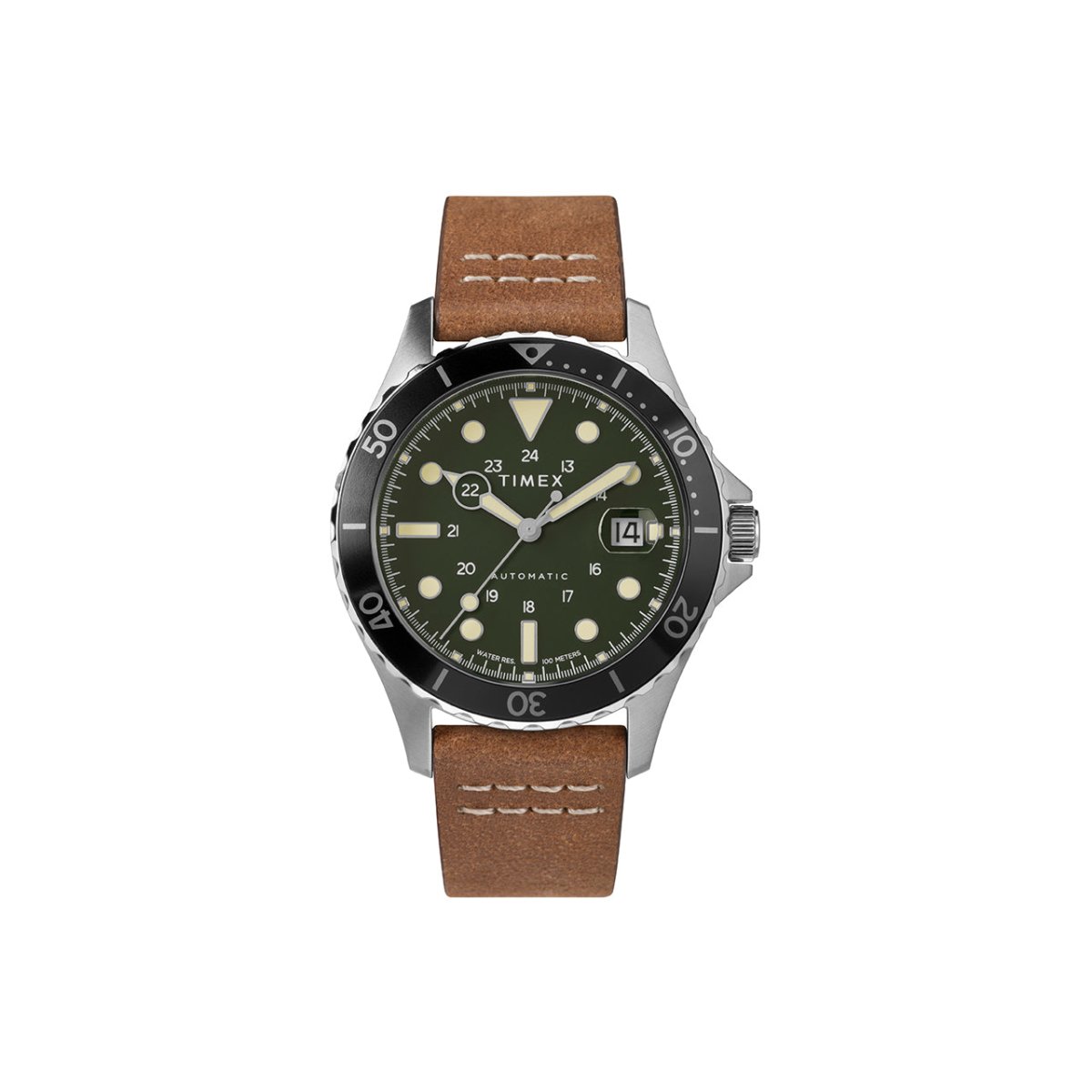 Timex Archive Navi XL Automatic 41mm (Green / Black) TW2U098007U – Allike  Store