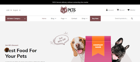 Pet Care WordPress Theme