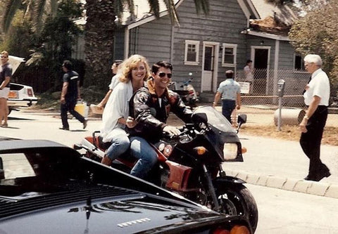 Tom Cruise and Kelly McGillis - Top Gun 1986