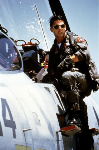 Tom Cruise as Maverick - 1986