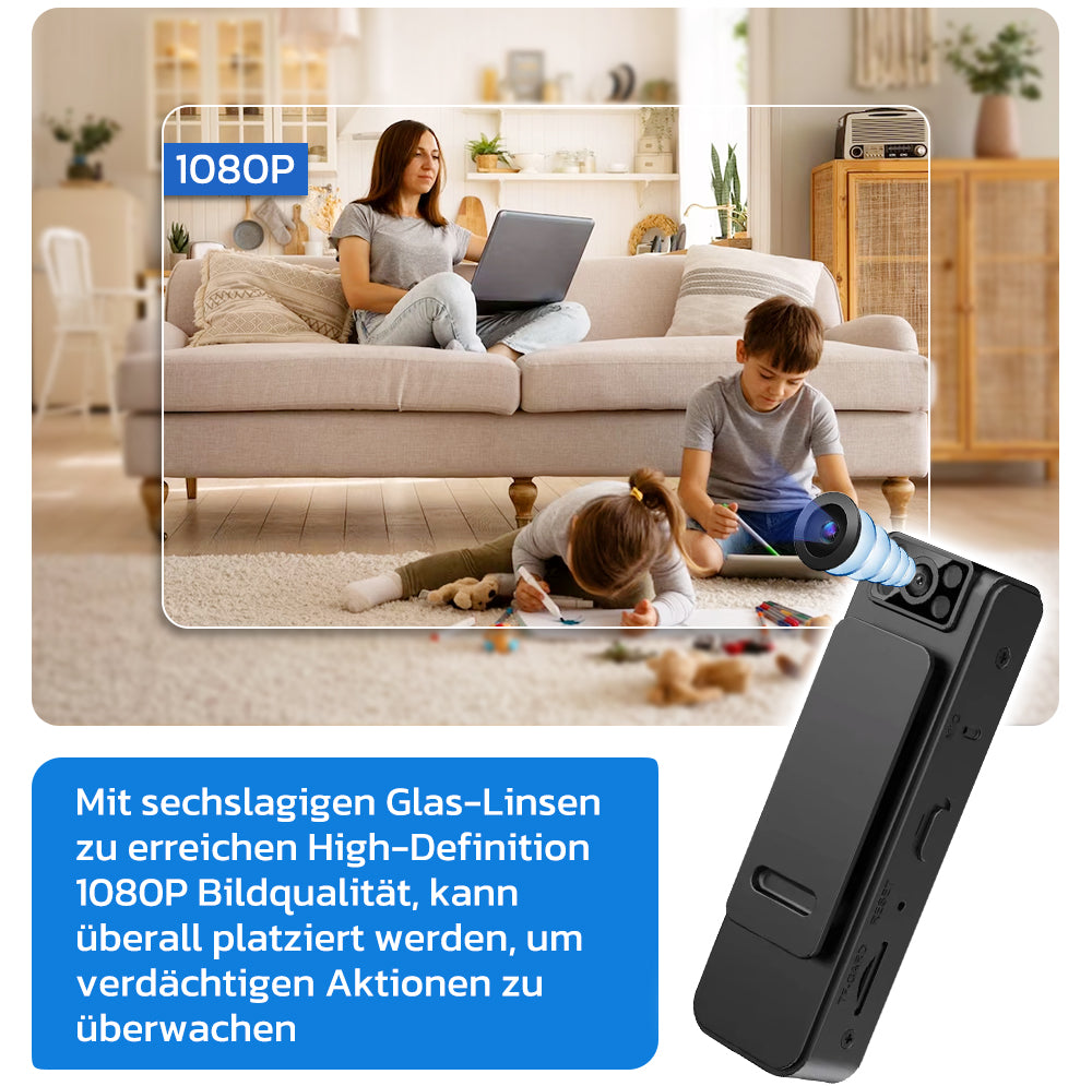 GFOUK™ SPYSAFE Kindermädchen-Kamera Full HD