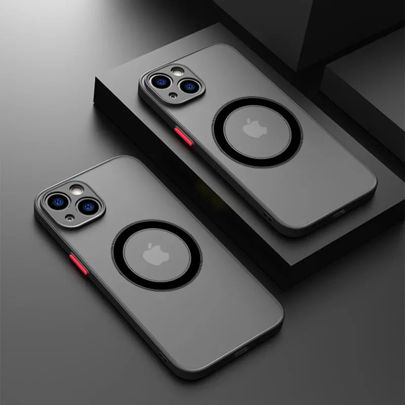 Luxury Magnetic For Wireless Charge Phone Case