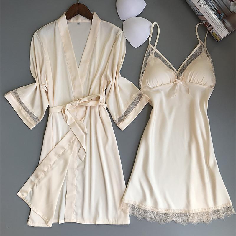 DANA Bridesmaid Wedding Robe Set Sleepwear - elegancyzone