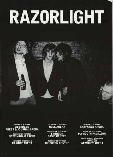 razorlight european tour