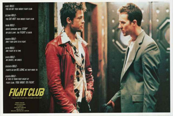 Fight Club Rules Movie Poster 24x36 – BananaRoad