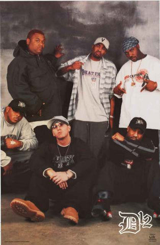 Eminem D12 Rap Group Poster 22x34 – BananaRoad