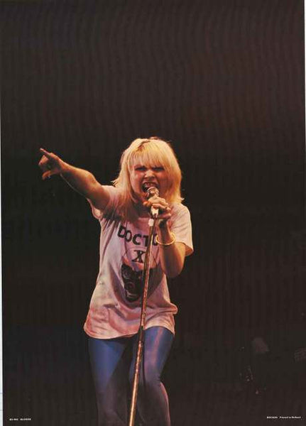 Blondie Debbie Harry Live 1970's Poster 24x33 – BananaRoad