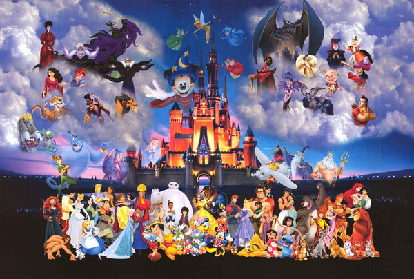 which disney characters are at magic kingdom