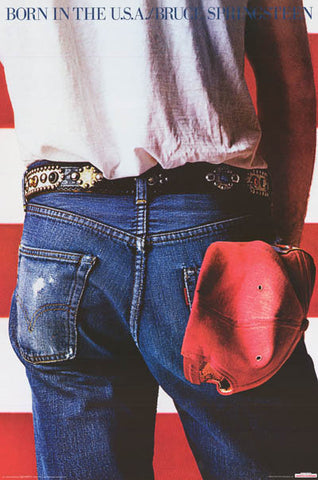 Bruce Springsteen Born in the USA Poster 24x36 – BananaRoad