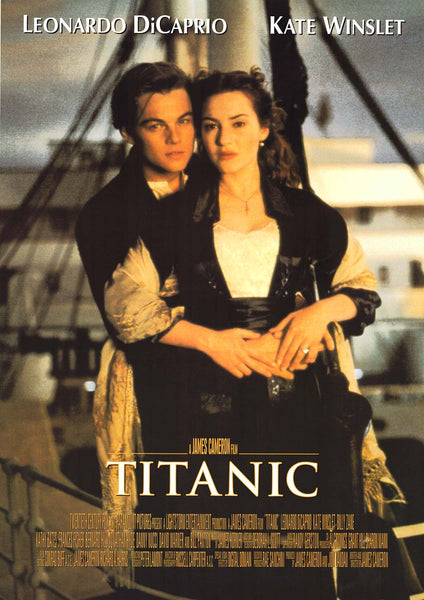 Titanic Jack and Rose Embrace Movie Poster 23x34 – BananaRoad