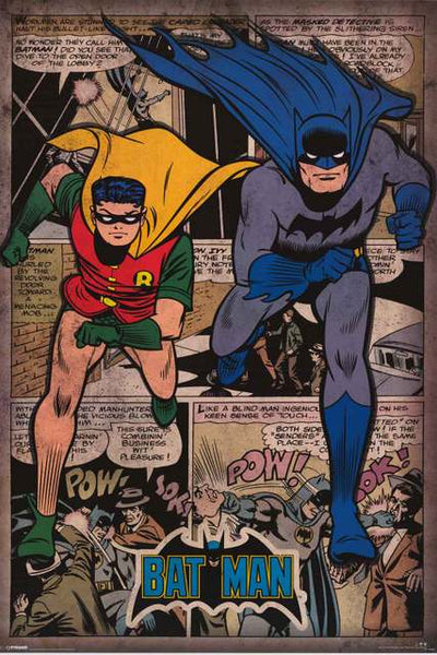 Batman and Robin Classic DC Comics Poster 24x36 – BananaRoad