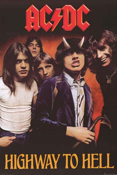 AC/DC Highway to Hell Poster 24x36 – BananaRoad