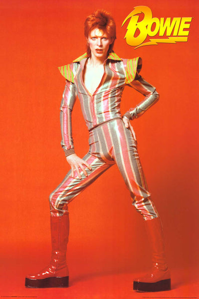 David Bowie Ziggy Stardust Portrait Poster 24x36 Bananaroad 0603