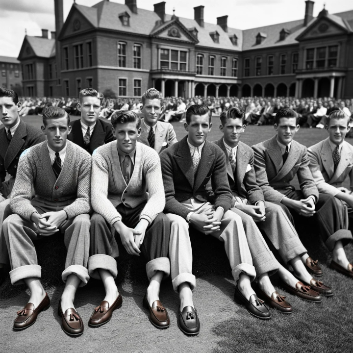 history of tasseled loafers