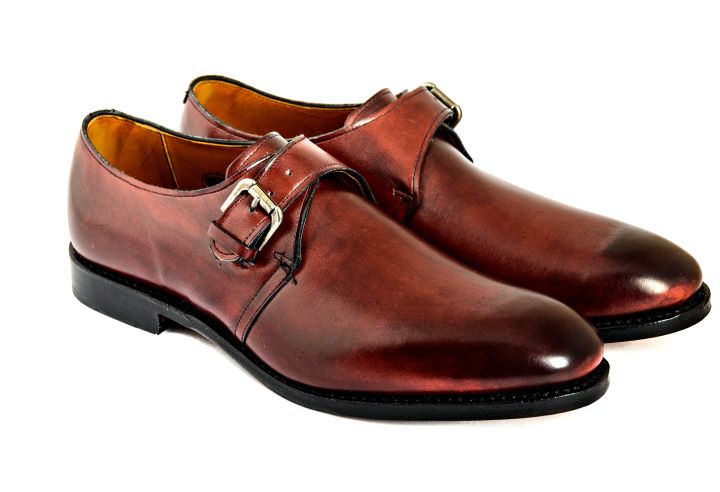 Single strap Monk Shoes