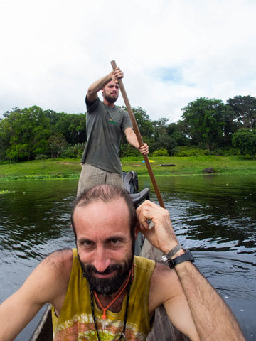 Auf der Fazenda Pura Vida in Brasilien mit Tade und Haroldo