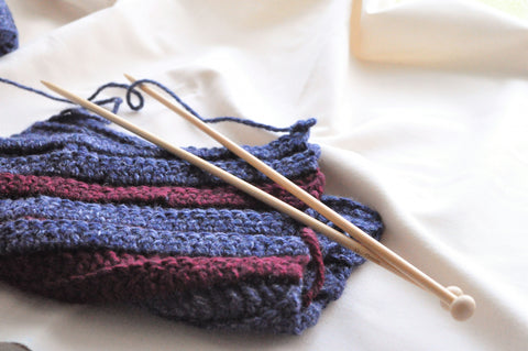 手作りプレゼントにおすすめな手編みのマフラー