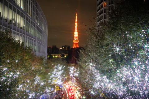 関東のおすすめイルミネーションスポットの東京タワー