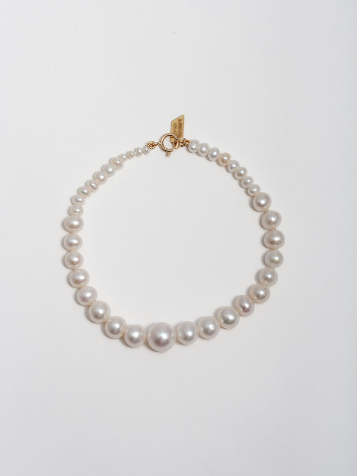Rose Gold Pink Pearl Bracelet | Harry Ritchie's