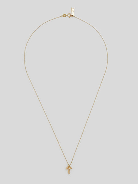 banana republic letter necklace