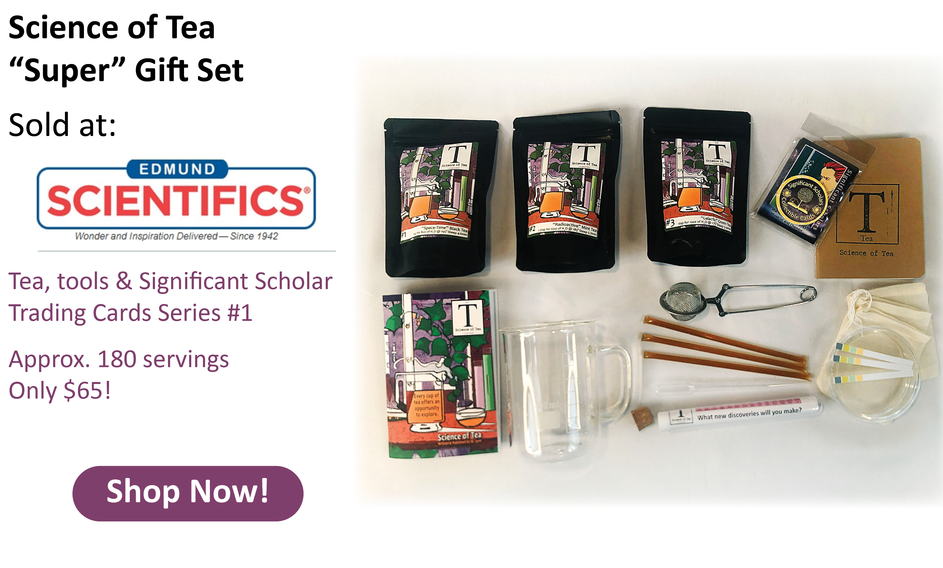 ScientificsOnline.com Science of Tea Super Gift Set