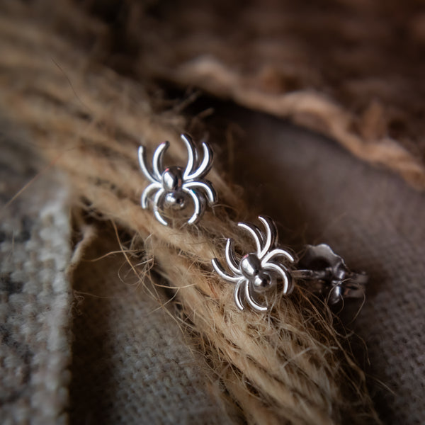 Spider Stud Earrings