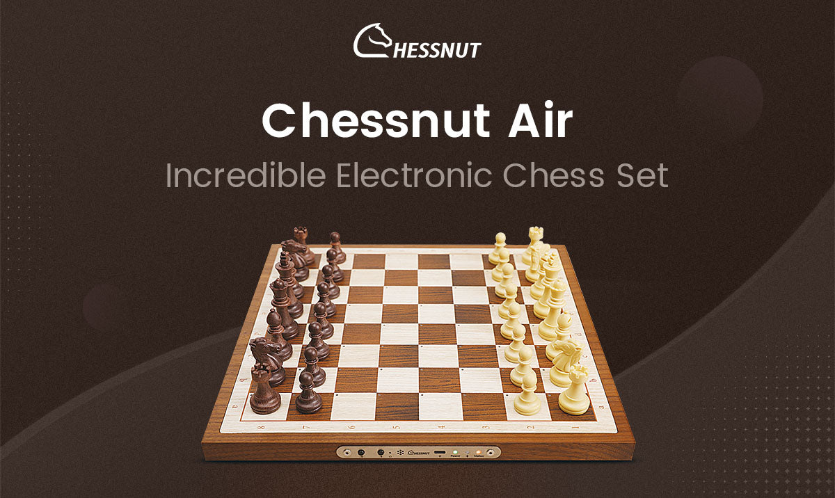 Play chess with others worldwide with electronic chess board – Chess House