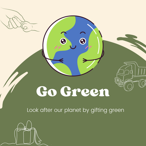 Go green! Look after our planet by gifting green (graphic)