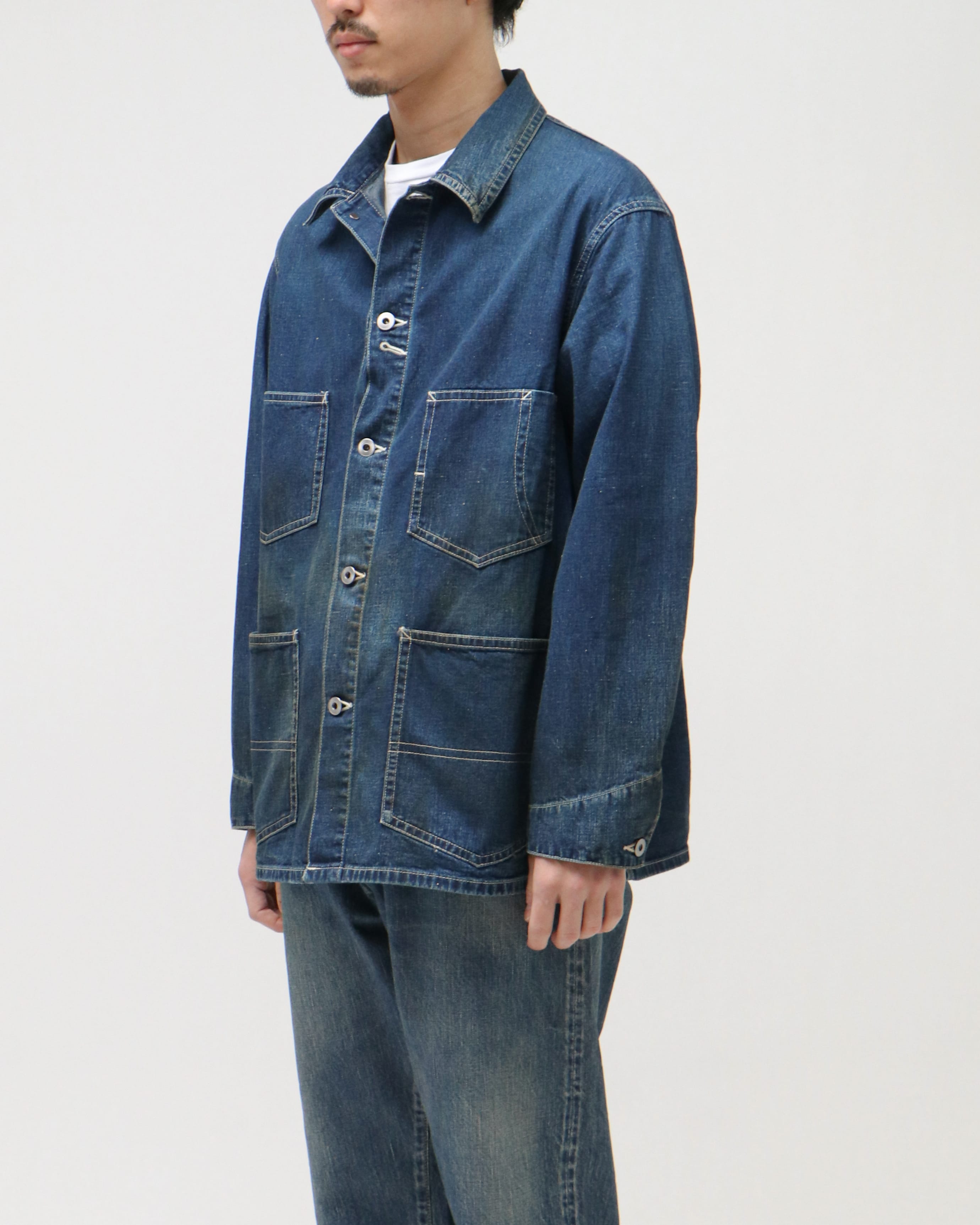 A.PRESSE Denim Coverall Jacket サイズ3 ジャケット/アウター Gジャン