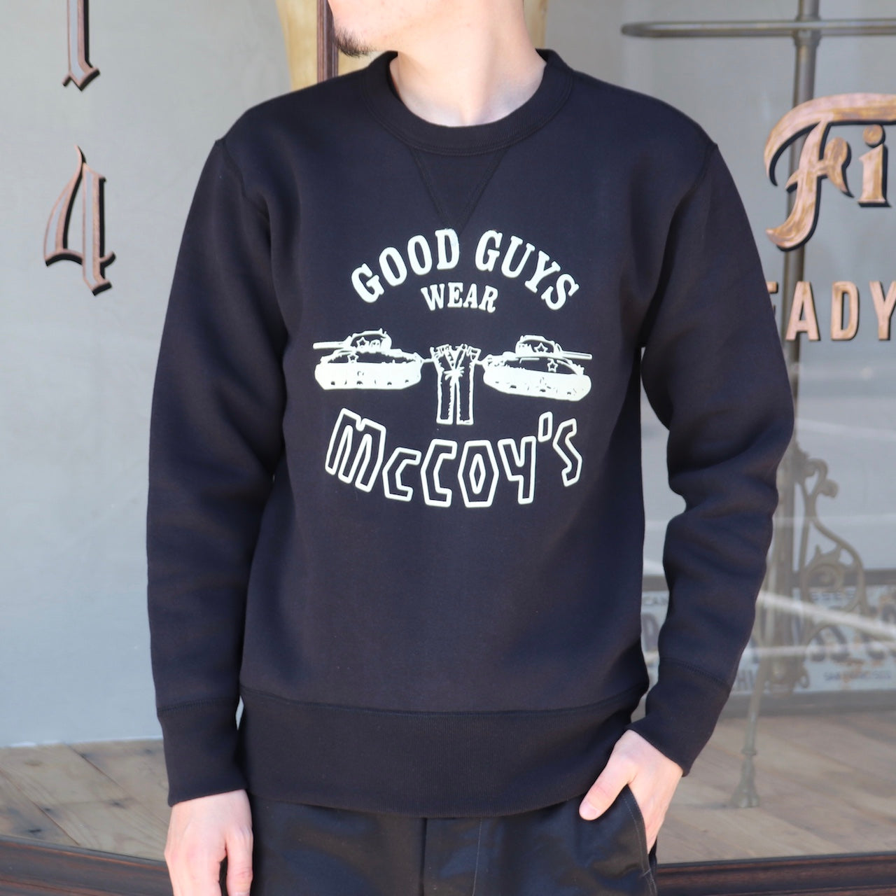 ザリアルマッコイズ GOOD GUYS WEAR MCCOY'S (S) - スウェット