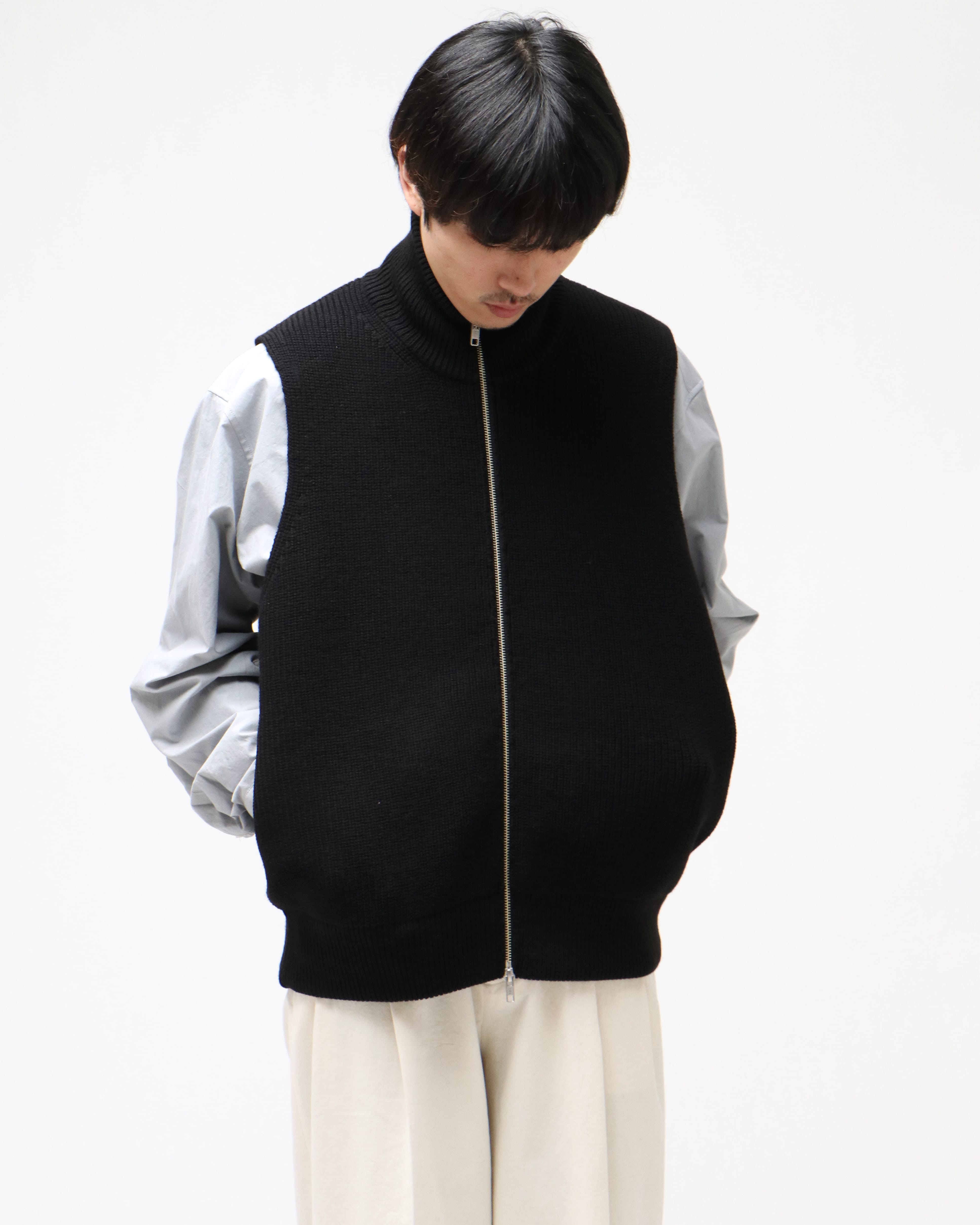 clesste OVERSIZED DRIVERS KNIT VEST-