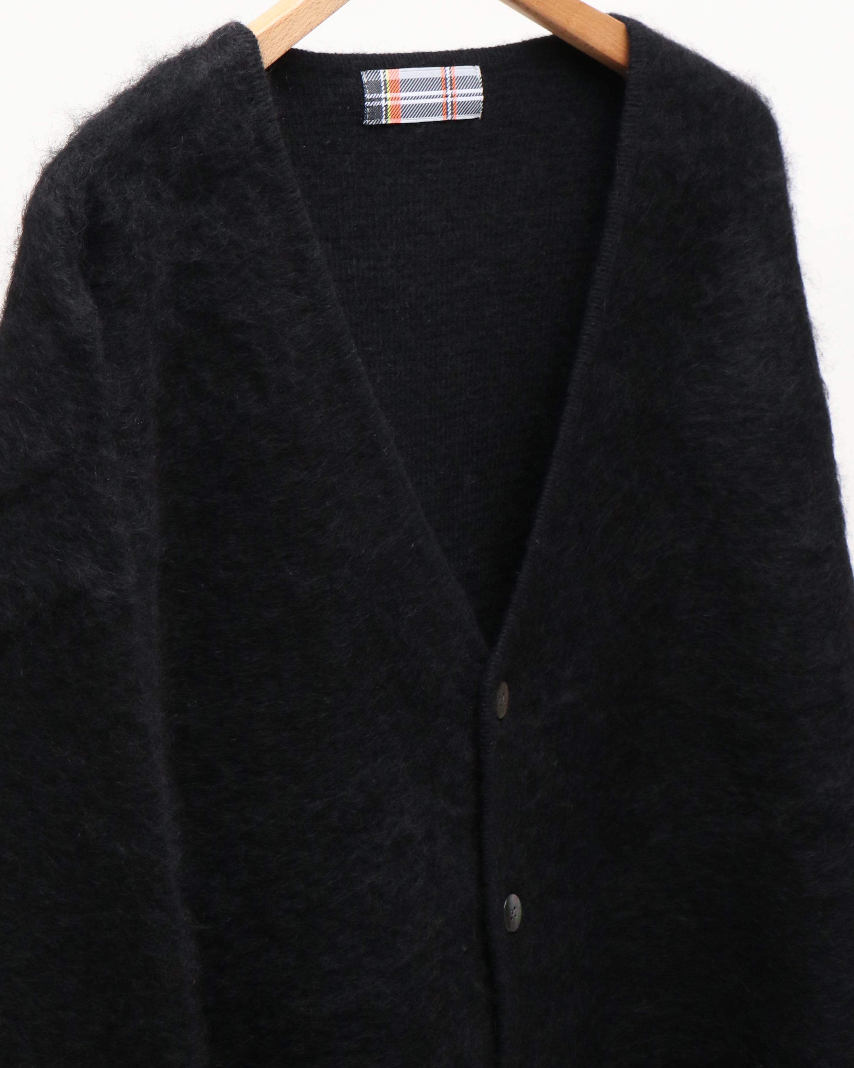 JACKSON MATISSE ／Mohair Cardigan BLACK | felosotec.com