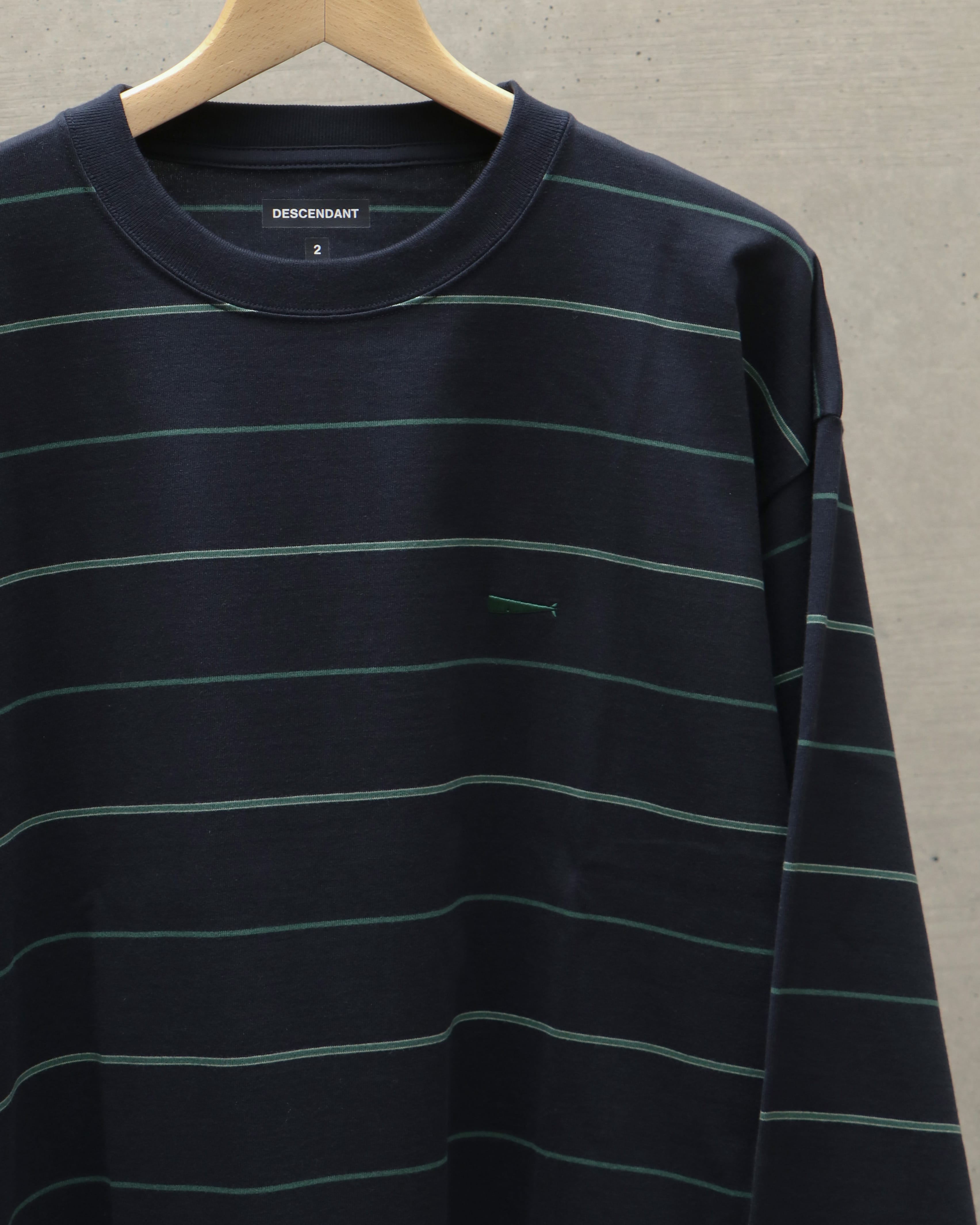 ランキング第1位 DESCENDANT HORIZONTAL MULTI STRIPE LS