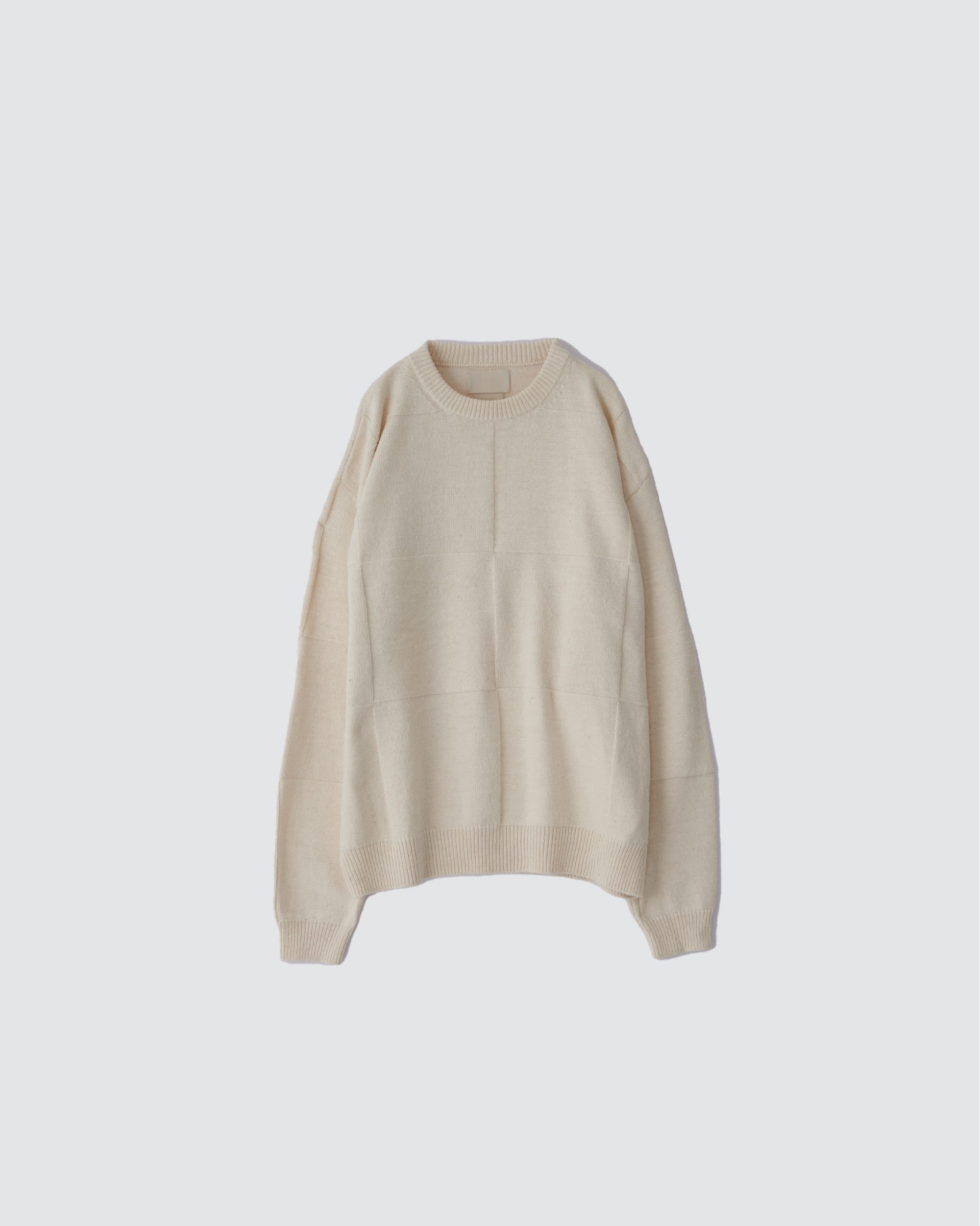 日本特売中 YOKE(ヨーク) BLOCK CHECKED CREWNECK SWEATER kikuchi