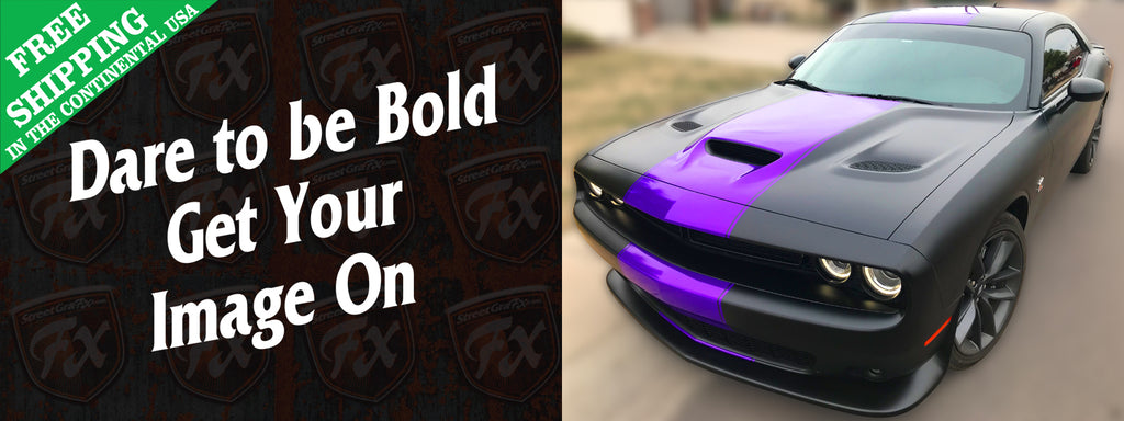 Dodge Challenger Graphics/Stripes/Decals – streetgrafx