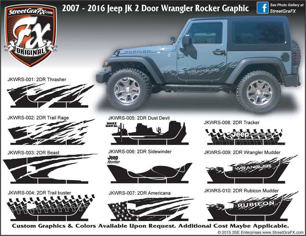 top of window wrangler graphics