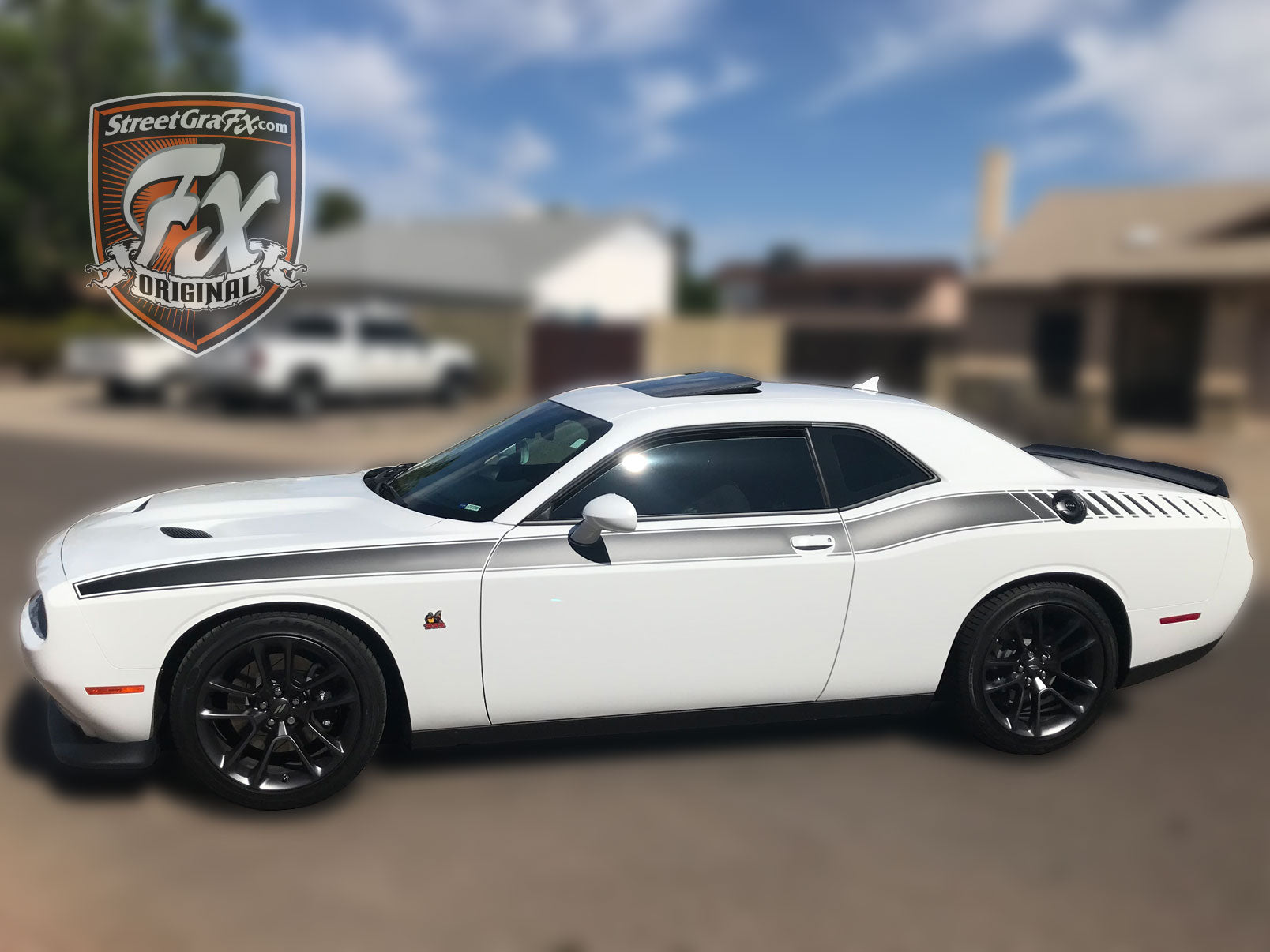 Dodge Challenger Stripes, Racing Stripes, R/T Graphics – streetgrafx