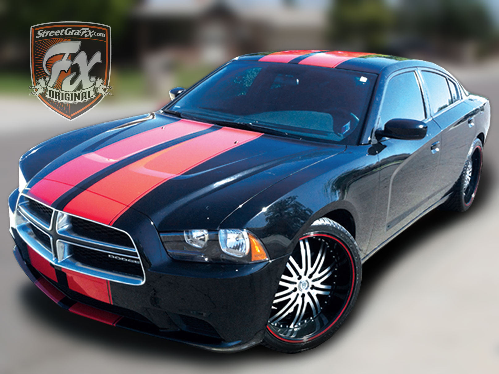 dodge charger stripes