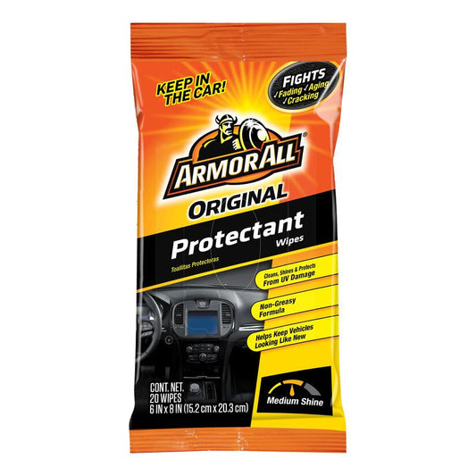 Armor All New Car Air Freshening Protectant Wipes - 78533