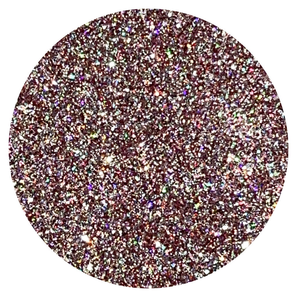 Material Girl - Light Pink Holographic Chunky Glitter